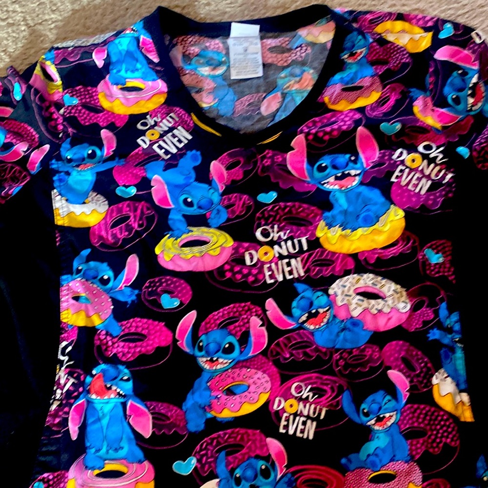 Stitch Disney Scrub Top